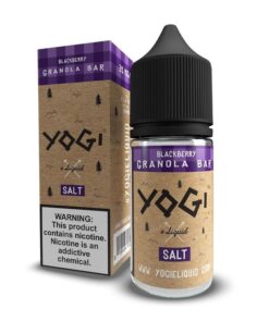 Yogi Salts Blackberry Granola Nic Salt Vape Juice 30ml