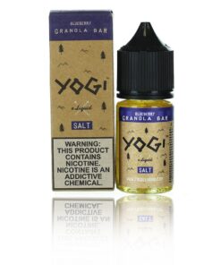 Yogi Salts Blueberry Granola Bar 30ml Nic Salt Vape Juice
