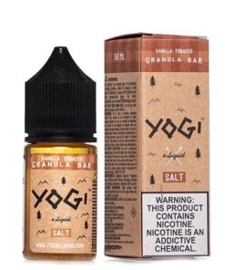 Yogi Vanilla Tobacco Granola Bar 30ml Nic Salt Vape Juice