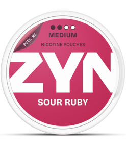 ZYN Nicotine Pouches Slim 11mg Sour Ruby